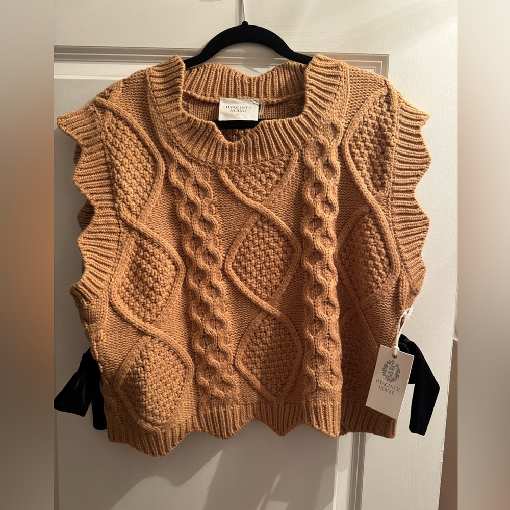 Hyacinth House bow sweater XL